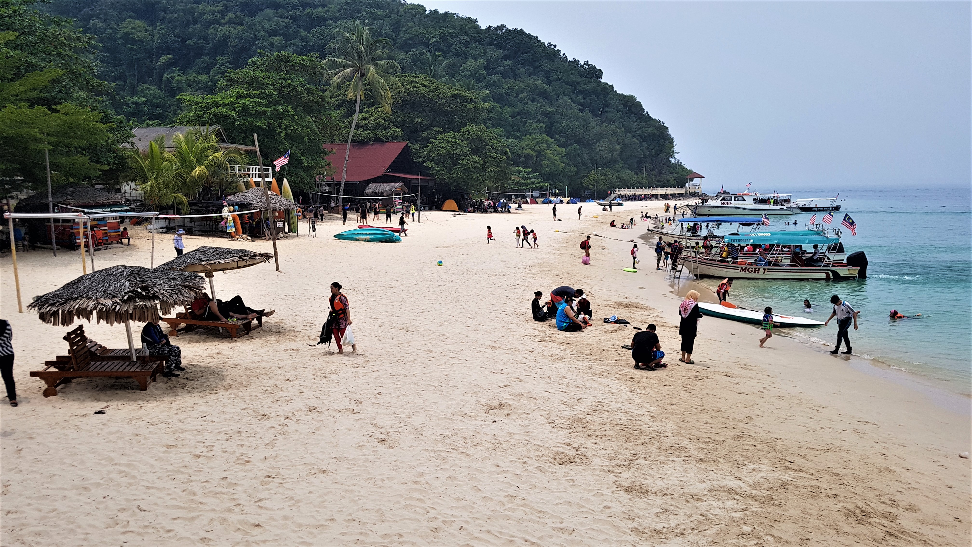 Tu i teraz na Pulau Kapas